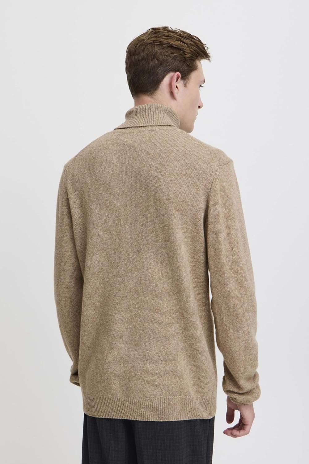 CASUAL FRIDAY CFKarl Herren Rollkragenpullover Strickpullover Feinstrick Pullover mit Rollkragen S 1
