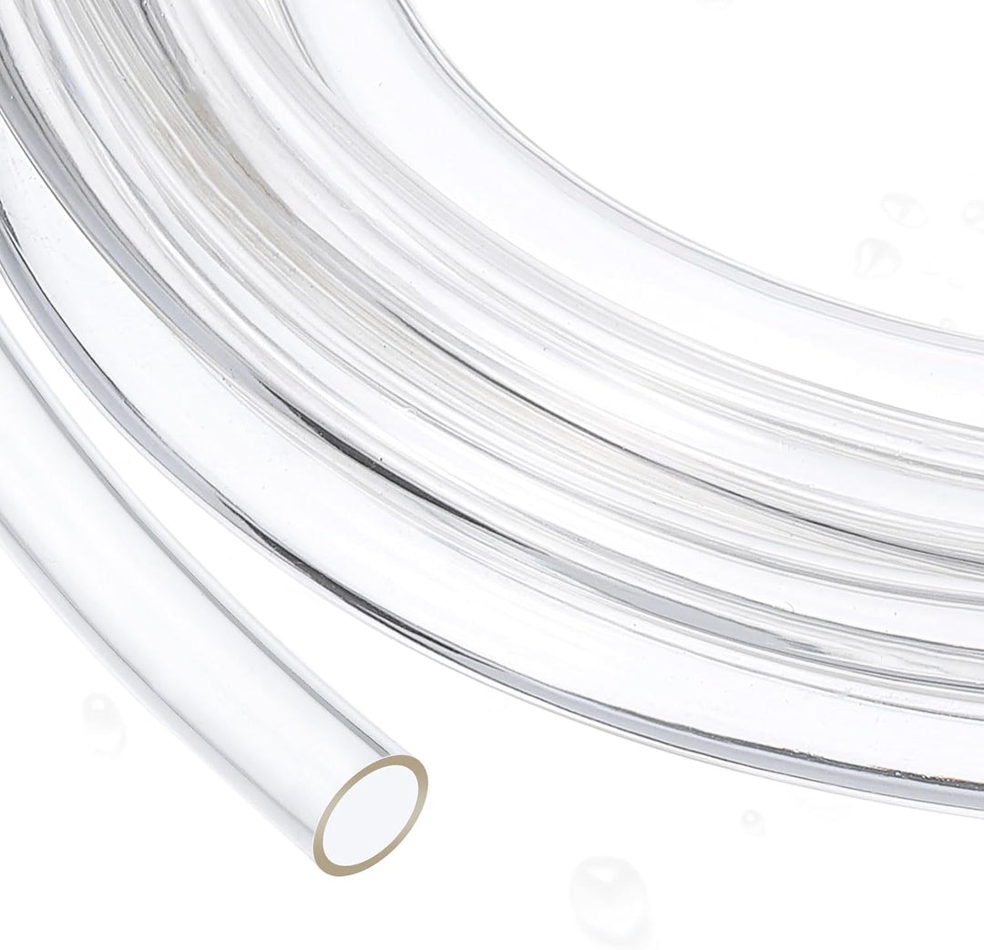 QUARKZMAN PVC Schlauch 15mm ID x 18mm OD (3 Meter) - Aquarium Schläuche - Gummischlauch Bierschlauch