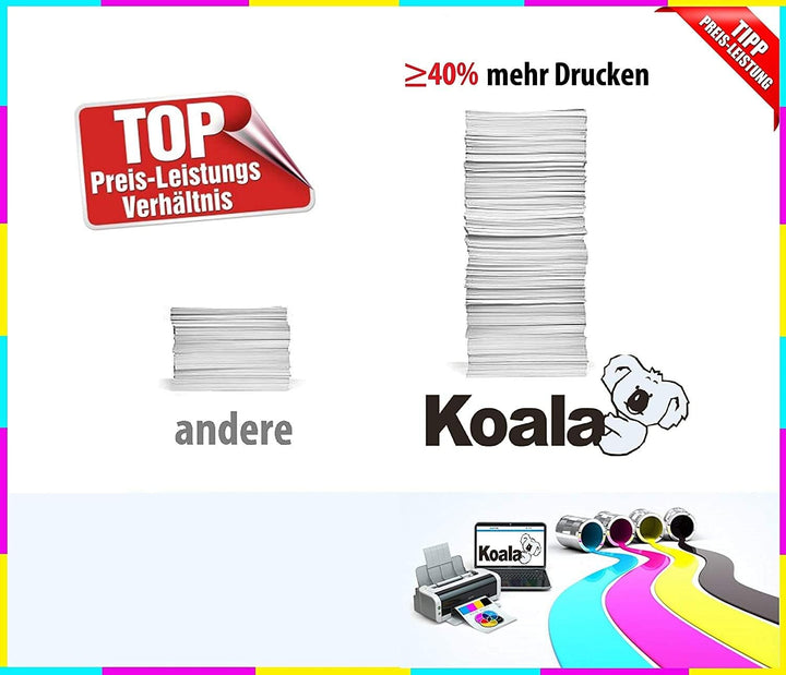 Koala TN241 TN245 Toner Kompatibel für Brother MFC-9332CDW DCP-9022CDW HL-3142CW HL-3152CDW MFC-9142