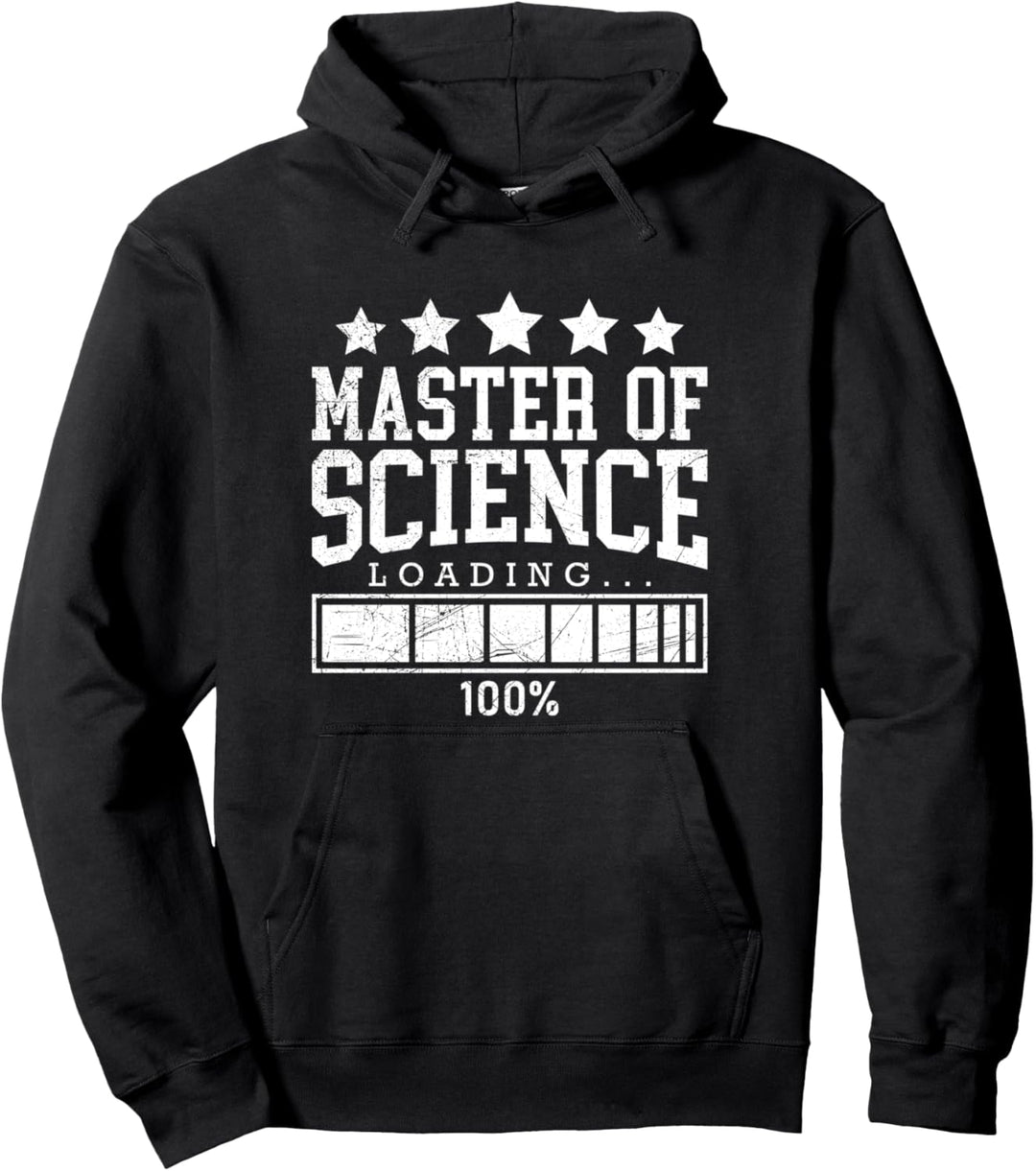 Masrter of Science loading complete Master Abschluss Pullover Hoodie