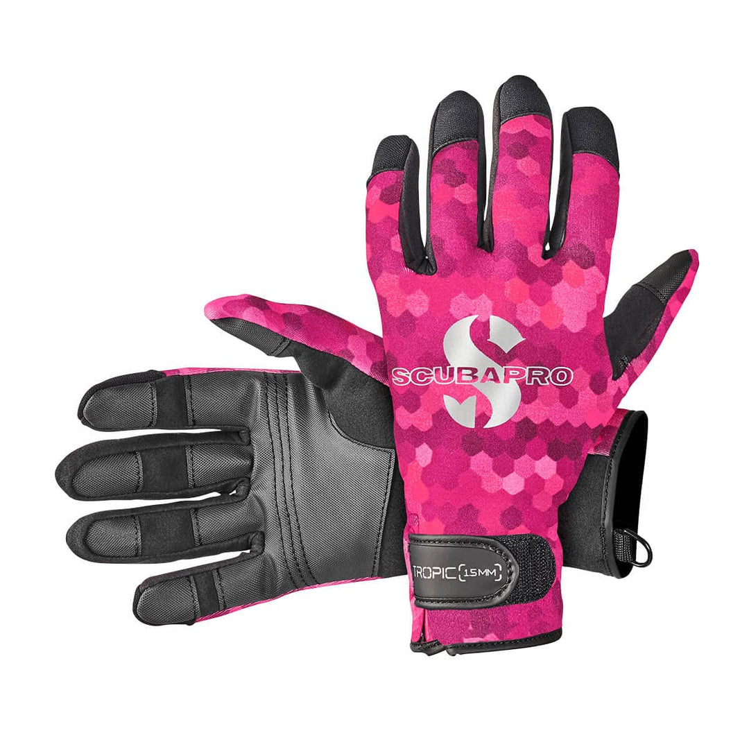 SCUBAPRO Tropic Tauchhandschuh, 1,5 Mm Handschuhe XS rose, XS rose
