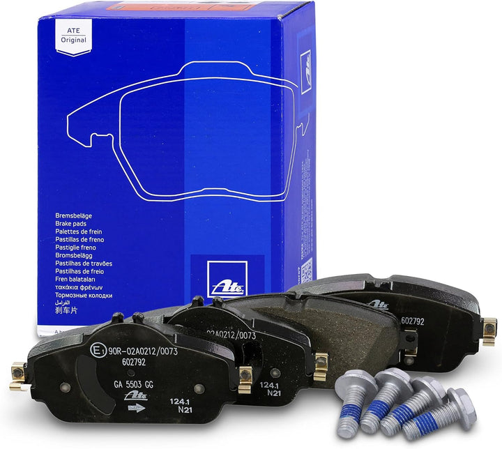 ATE Bremsenset Vorderachse inkl. Bremsscheiben vorne Ø 305 mm belüftet und Bremsbeläge vorne + Versc