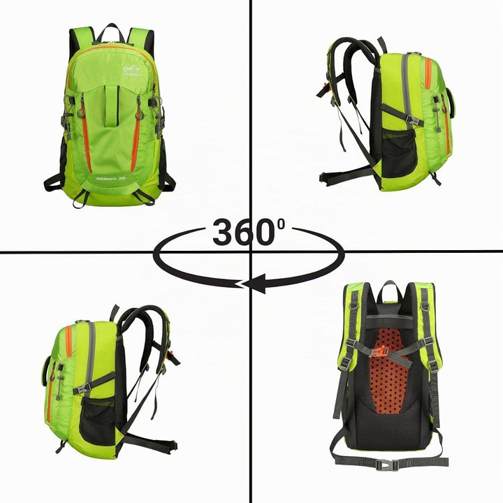 Waniki 30L Wanderrucksack Herren Damen Reiserucksack Wasserdicht Rucksack Outdoor Trekkingrucksack L