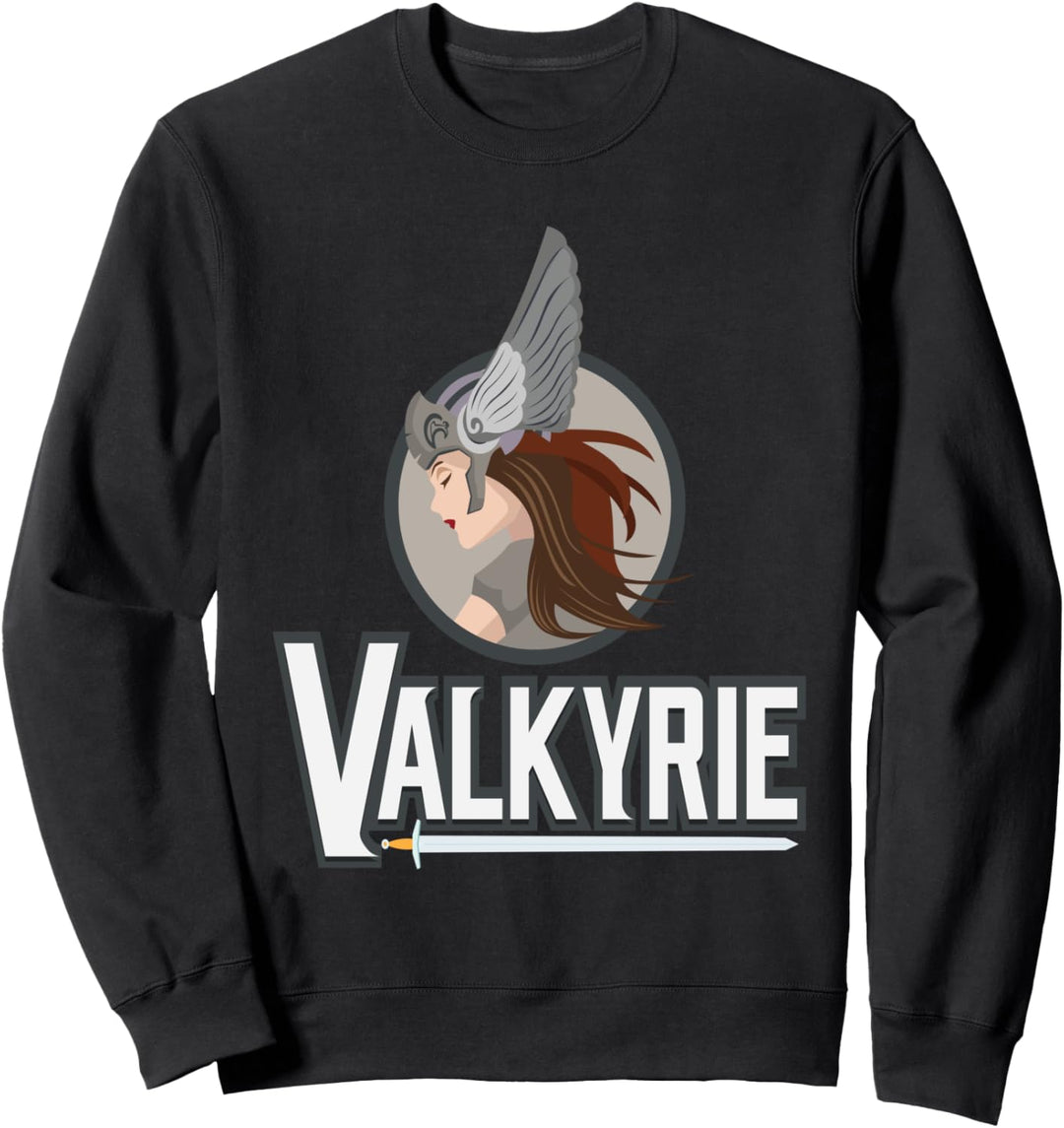 Valkyre Wikinger Nordisch Valhalla Für Frauen Sweatshirt