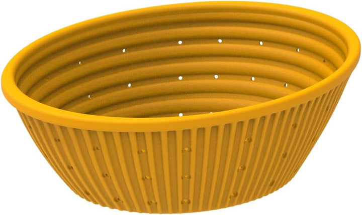 SILIKOMART Brotkorb, Gärkorb aus Silikon, 237 x 181 cm, Höhe 71 mm, Vol 1500 ml, Gärkörbe, perfekt g