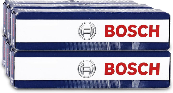 6x Original BOSCH Zündkerze Zündkerzen FLR8LDCU+