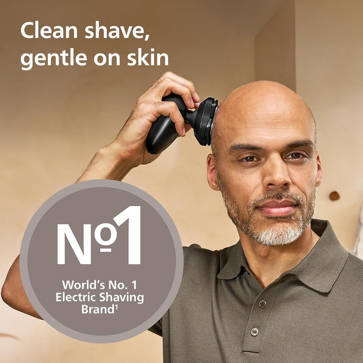 Philips Head Shaver Pro Series 5000 – Glatzenrasierer für Männer und Frauen, flexibler 360°-Scherkop