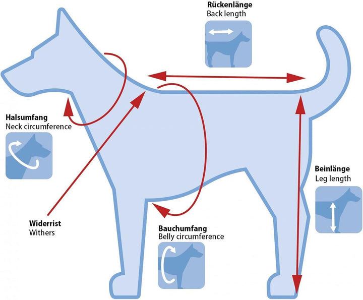 Kerbl Pet Pet Regenmantel Manchester, Hundmantel wasserdicht und winddicht, Einfach anzuziehen, Gute