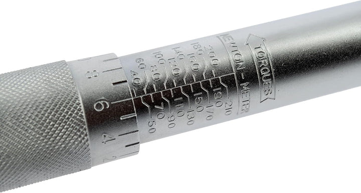 MICHELIN Drehmomentschlüssel MTW 210 Auto, Drehmoment 42 bis 210 Nm, Adapter und 125 mm Verlängerung