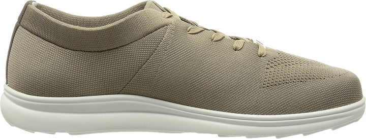 Berkemann Herren ComfortKnit Sneaker Textil Wide Fussbett: herausnehmbar 41.5 EU Beige Weiss, 41.5 E