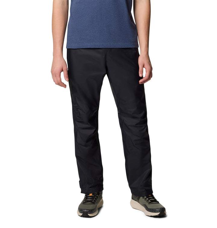 Columbia Herren wasserdichte Regenhose Pouring Adventure™ III Pant L Schwarz, L Schwarz