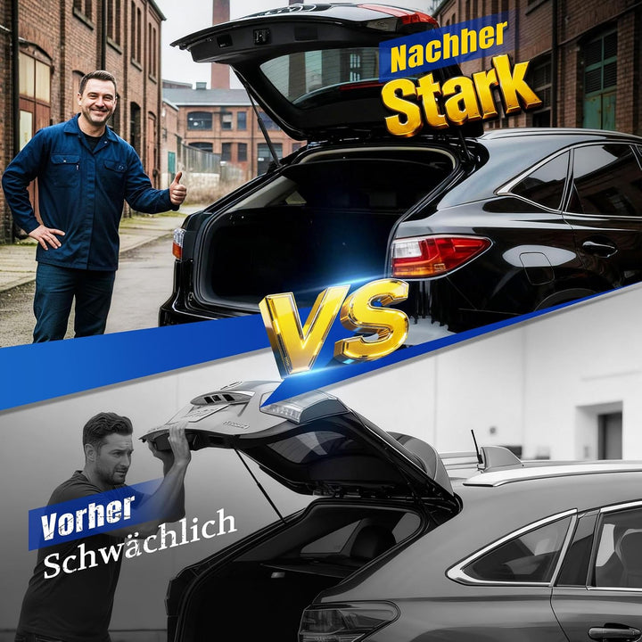 Arana 2x Heckklappe Dämpfer Gasdruckfeder kompatibel mit Polo 6R 6C 1.2L Schrägheck 2011-2014 Polo 6
