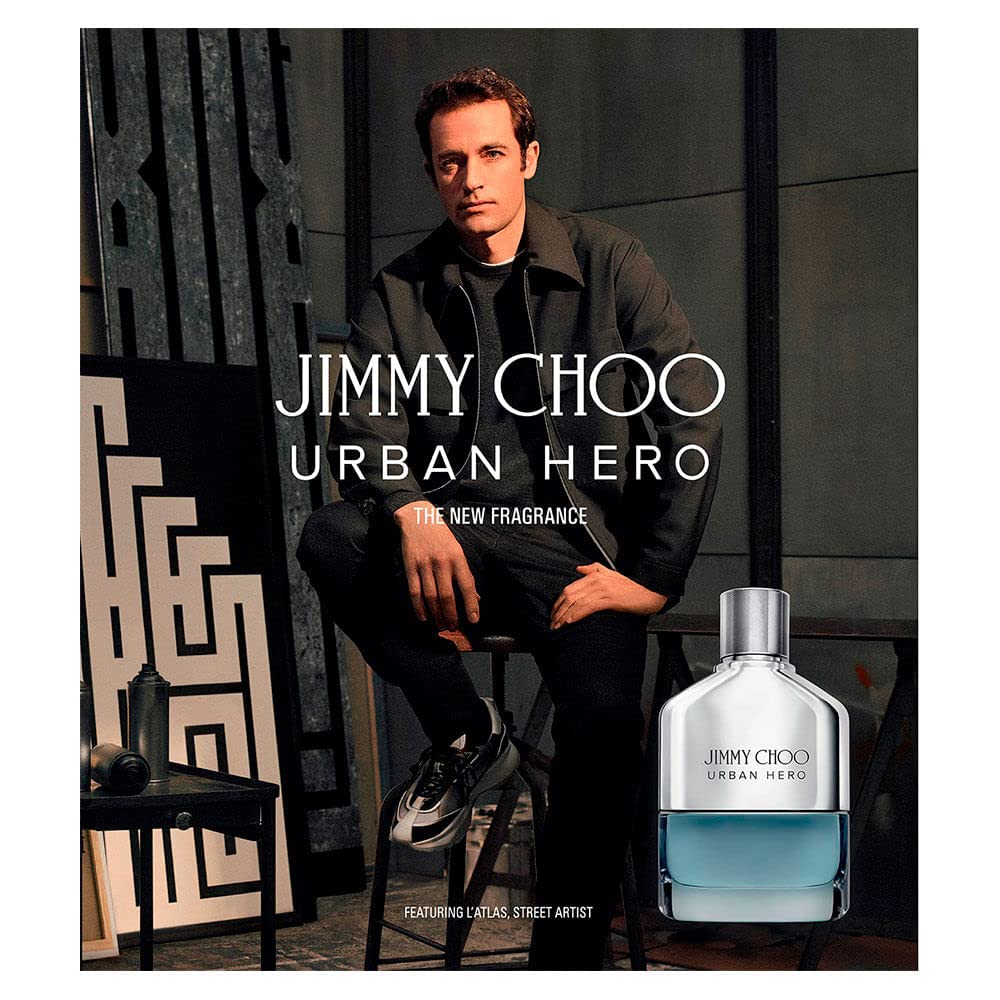 Jimmy Choo Urban Hero homme/men, Eau de Parfum 100 ml (1er Pack), 100 ml (1er Pack)