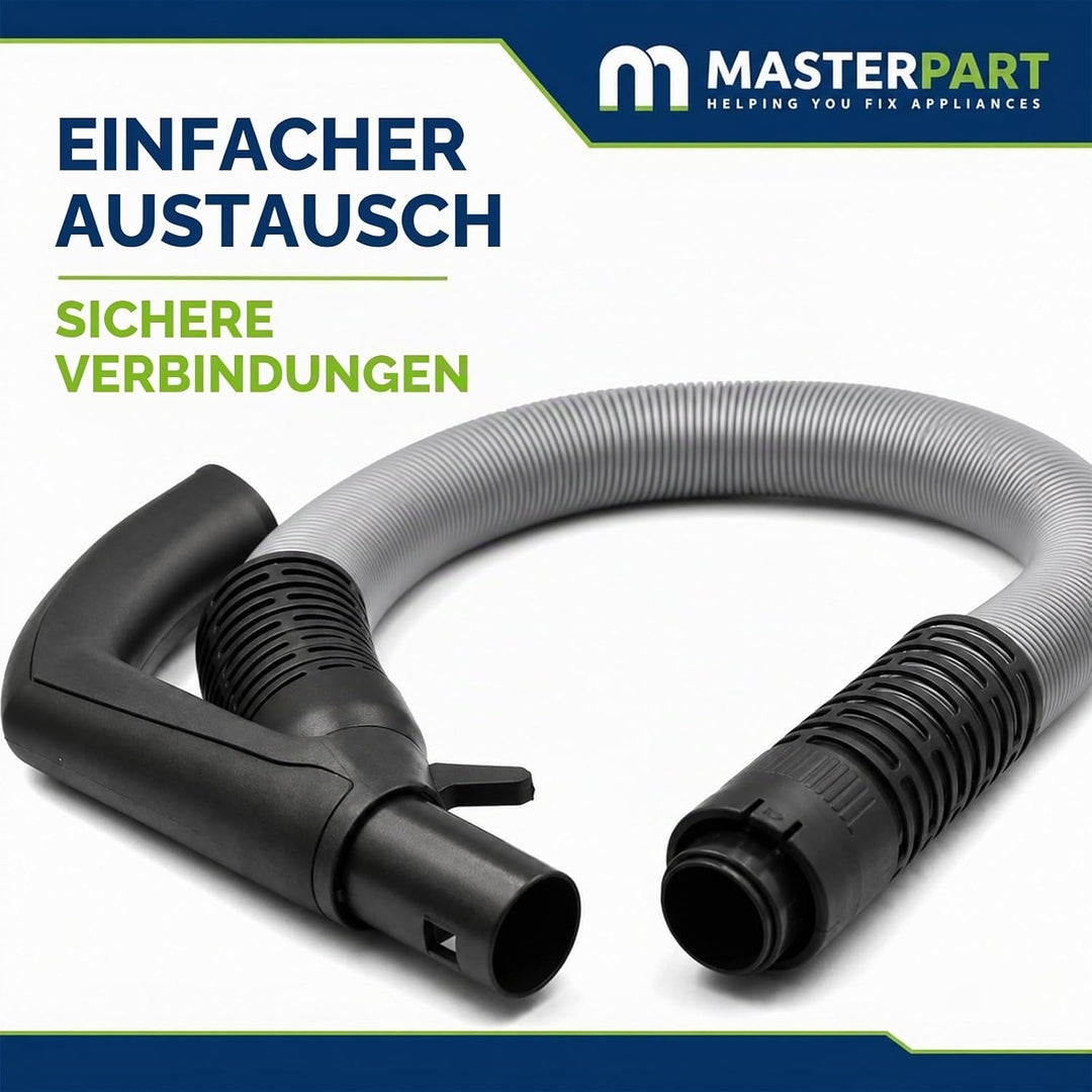 Masterpart Ersatz-Staubsaugerschlauch kompatibel mit Miele S7, U1 Handstaubsaugern Passend für alle