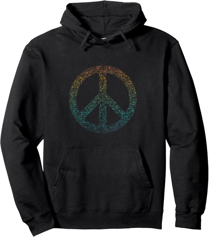 Make Peace Not War - Peace Logo Pullover Hoodie