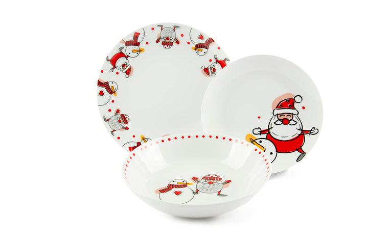 Excelsa Snowman 65991 Tellerservice 18 Stück