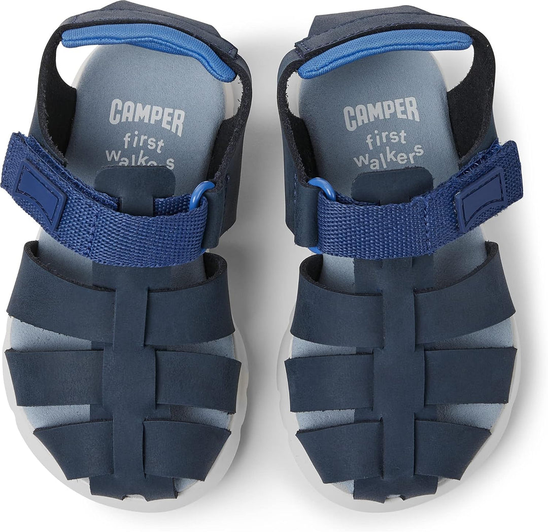 Camper Jungen Oruga Sandal K800489 Fisherman 21 EU Blau 001, 21 EU Blau 001