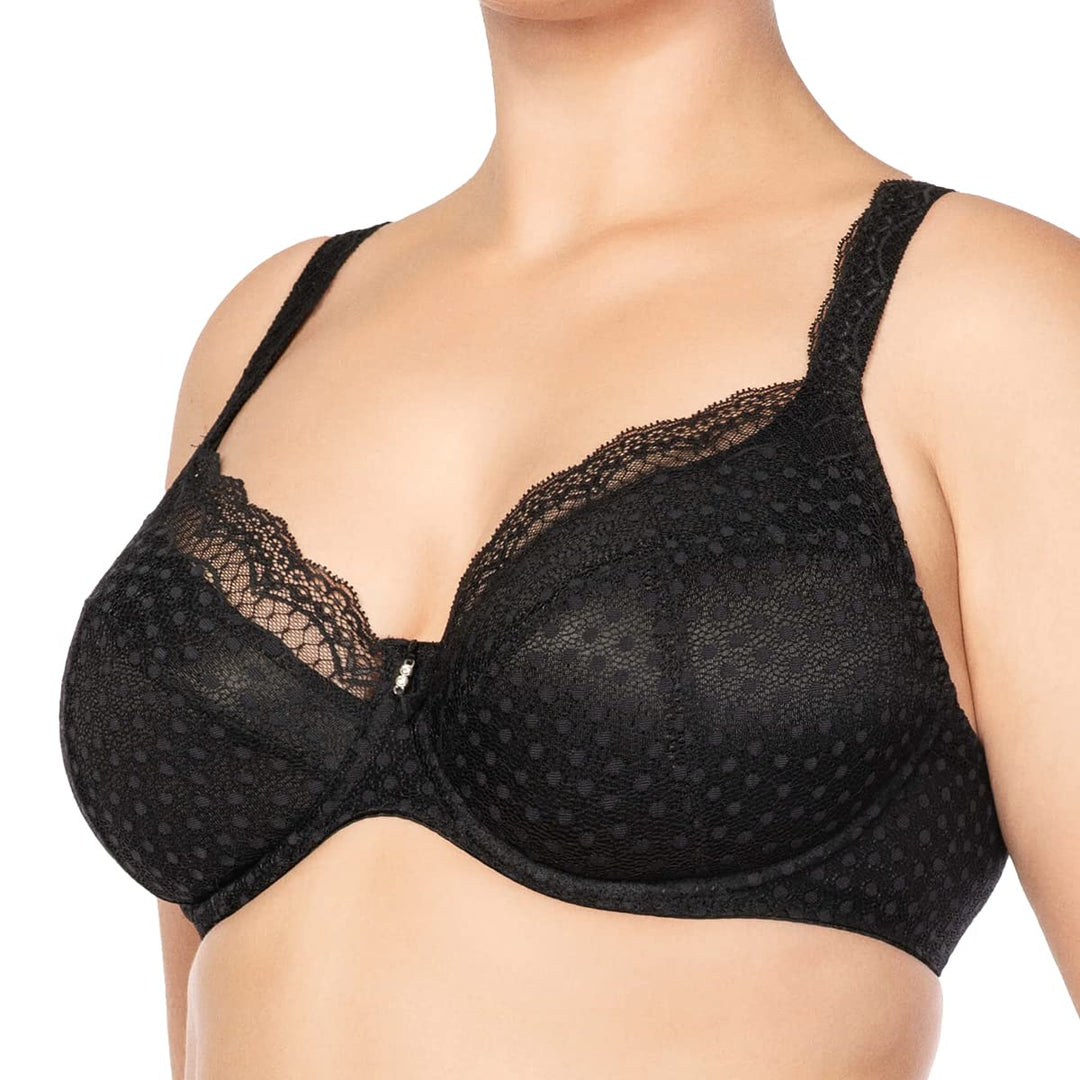 ulla Lingerie féminine BH mit Schaum Josy Cup D - L 6722 65D Schwarz, 65D Schwarz