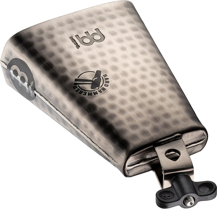Meinl Percussion STB625HH-S Cowbell, handgehämmert, 15,88 cm (6,25 Zoll) Länge, steel