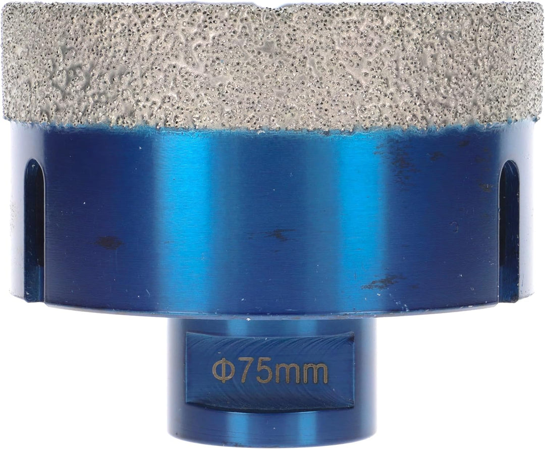 PRODIAMANT Diamant Fliesenbohrer 75 mm x M14 Fliese, Feinsteinzeug, Keramik für Winkelschleifer Prem
