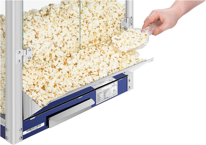 Royal Catering Popcornmaschine Popcornmaker RCPR-1350 (1.350 W, Arbeitsleistung 5 kg/h, Zubereitungs