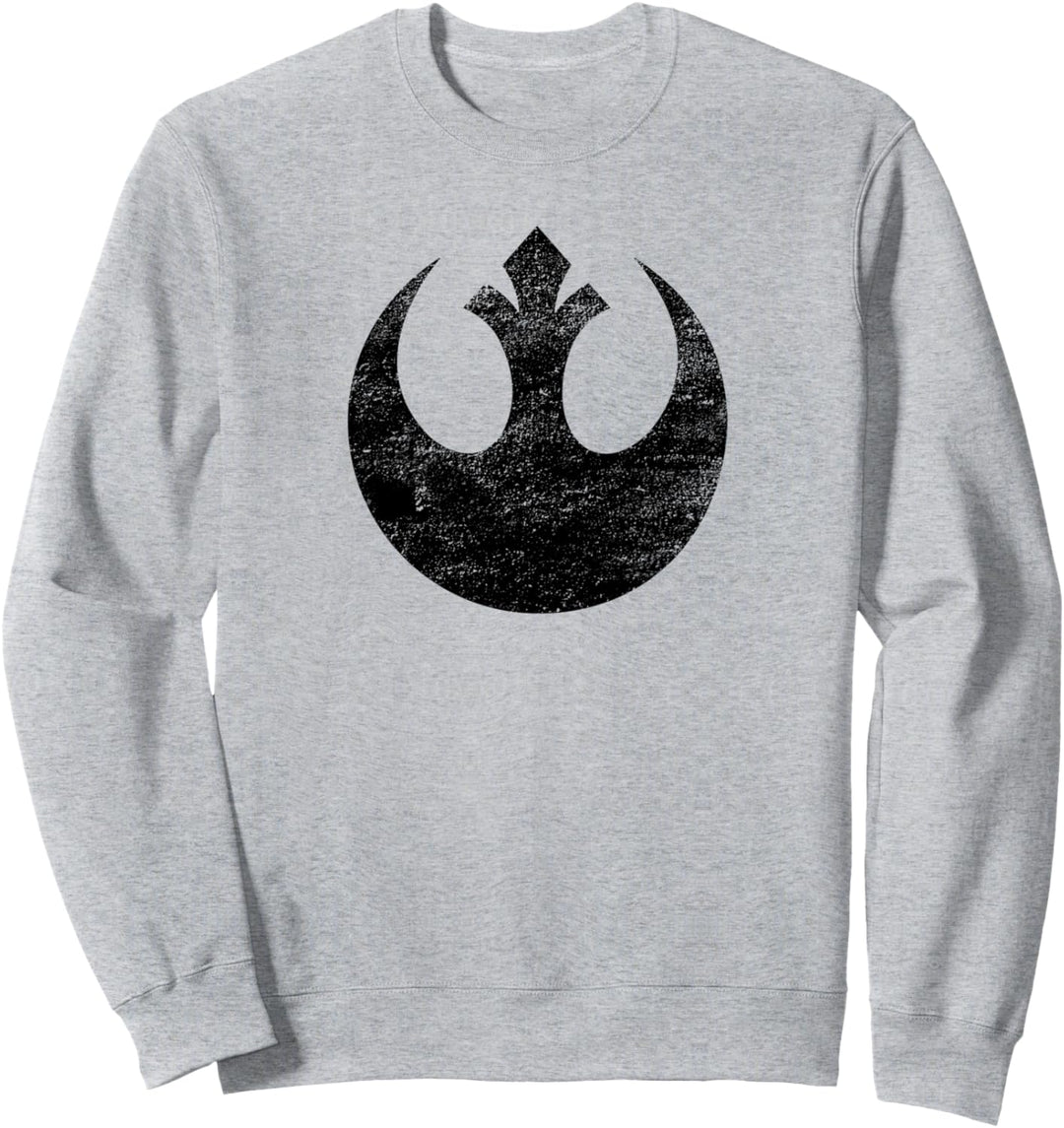 Star Wars Rebel Alliance Logo Weathered Light Sweatshirt