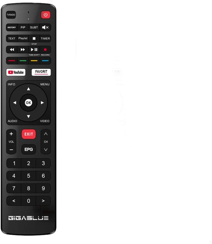 GigaBlue UHD Trio 4K PRO - Combo Tuner, W-LAN 1200Mbps, 1 x DVB-S2X Tuner, 1 x DVB-C/T2 Tuner