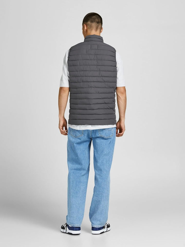 JACK &amp; JONES Herren Jjerecycle Bodywarmer Noos Weste XS Asphalt, XS Asphalt