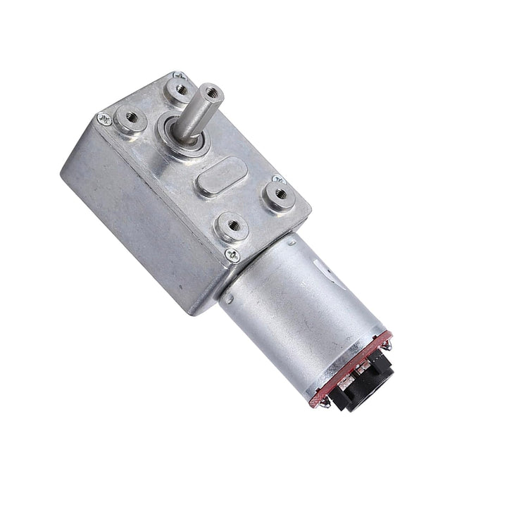 DC 12V Hochdrehmoment Turbine Schneckengetriebemotor, mit Encoder Stark Selbstverriegelung (10RPM) 1