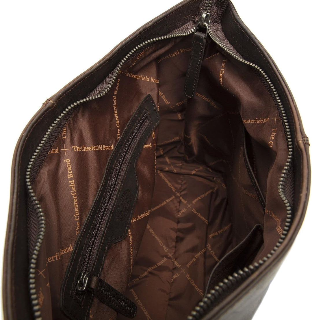 The Chesterfield Brand Amelia - Schultertasche Leder 32 cm Braun, Braun