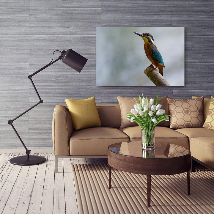 Feeby. Wandbild - 1 Teilig - 80x120 cm, Leinwand Bild Leinwandbilder Bilder Wandbilder Kunstdruck, V
