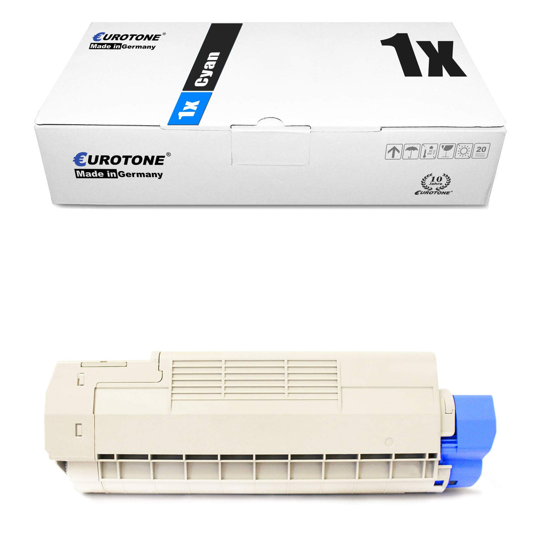 1x Müller Printware XXL Cyan Toner für Oki C532DN C542DN C 532 542 DN MC563DN MC573DN MC 563 573 DN