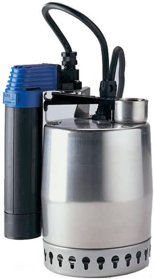 Grundfos - Tauchpumpe aus Edelstahl, tragbar, multifunktional, Tauchpumpe, max. 10 m - KP250