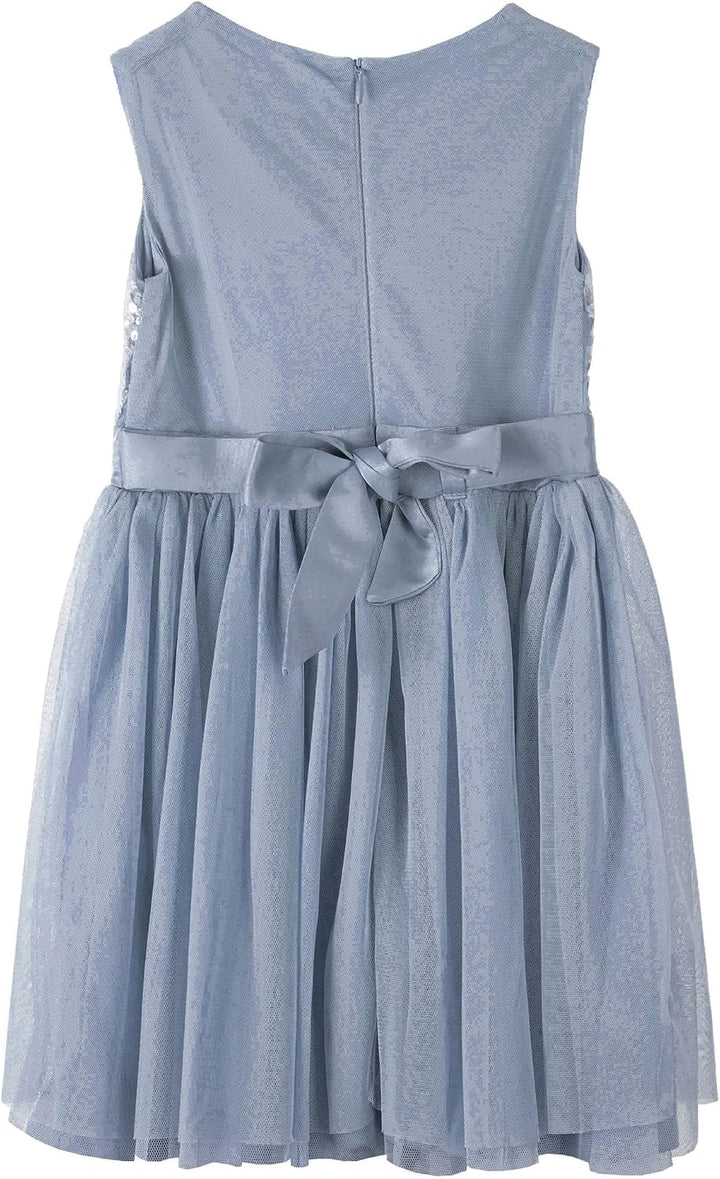 Maya Deluxe Mädchen Maya Deluxe Kleid Mädchen Paillettenverziertes Hochzeit und Geburtstag Festlich