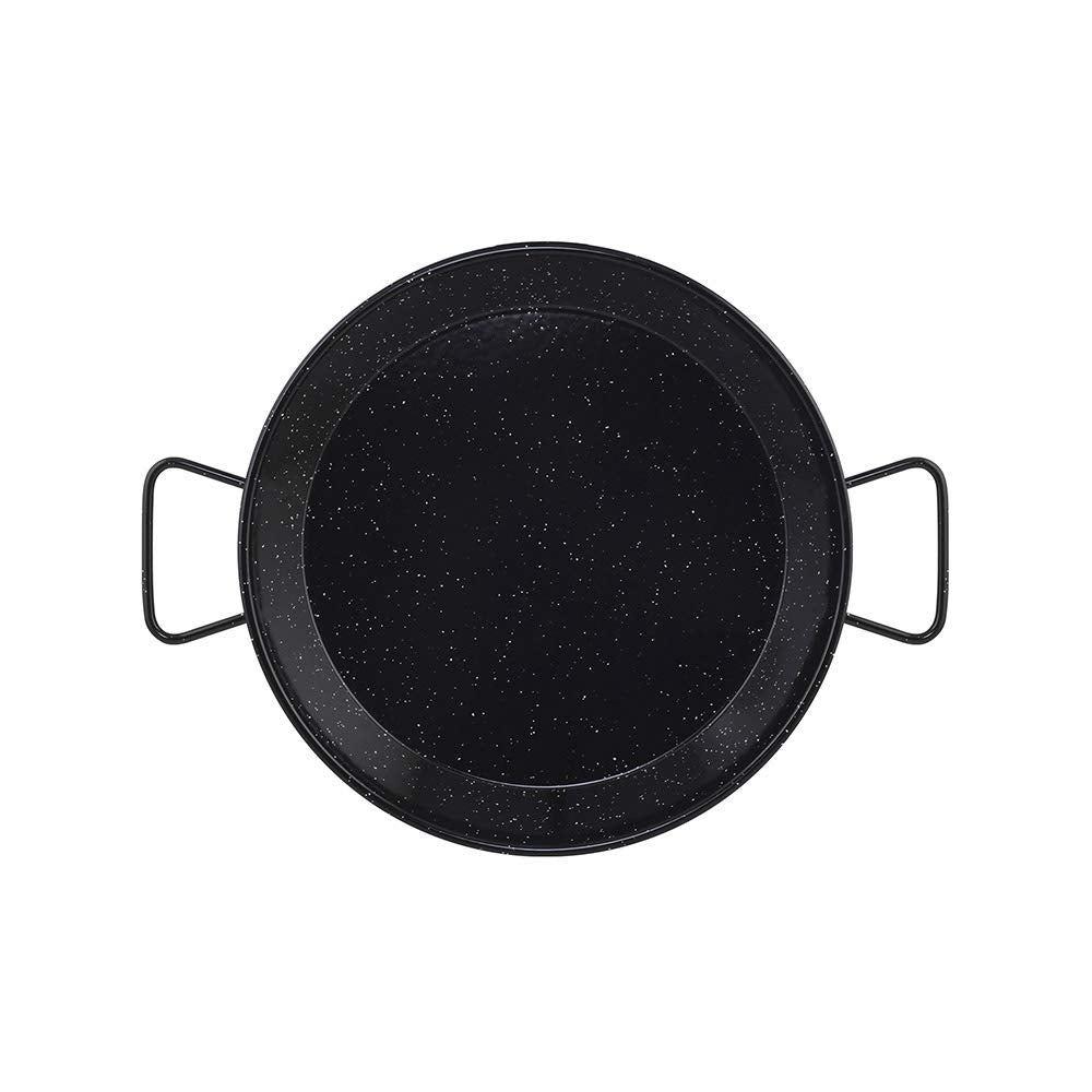 Metaltex - Paellabehälter aus emailliertem Stahl, 10 Portionen, 42 cm emailliert 10 Raciones, emaill