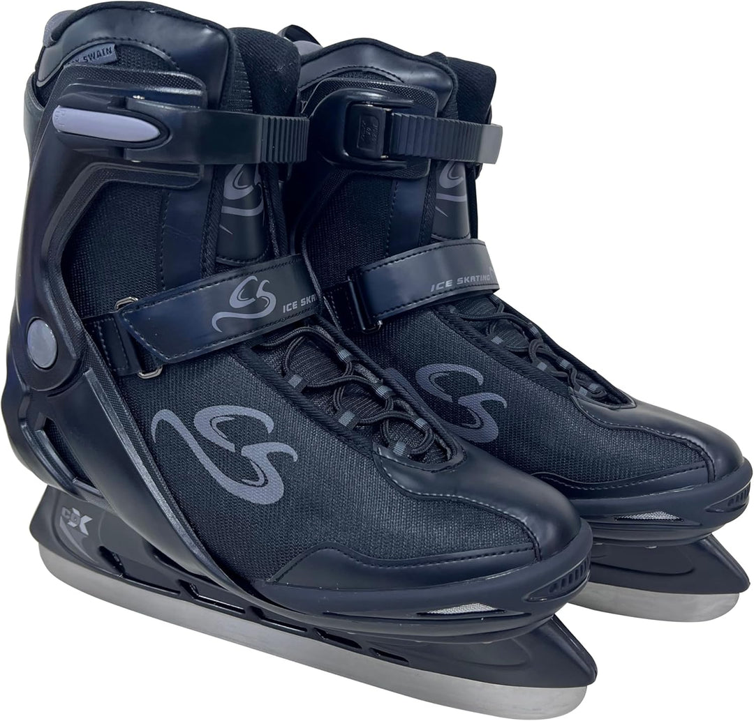 Cox Swain Schlittschuhe Frost, Softboots für Kinder und Erwachsene, Anfänger/Fortgeschrittene, Beque