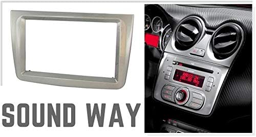 Sound-way 1 DIN / 2 DIN Autoradio Radioblende RadioRahmen, Antennenadapter, Schlüssel kompatibel mit