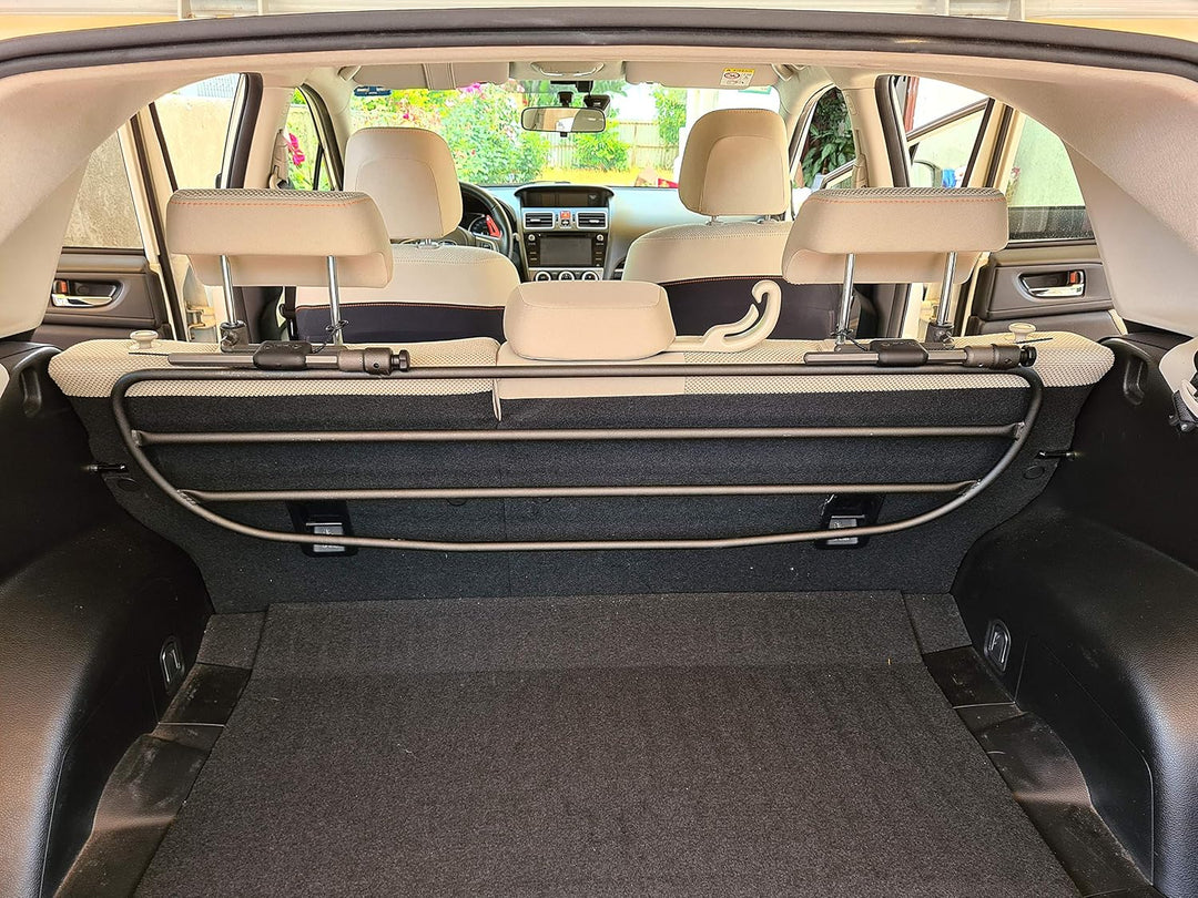 ERGOTECH Trenngitter Hundegitter für Subaru XV (2012-2017), RDA65HBG-S ksb017, für Hunde und Gepäck