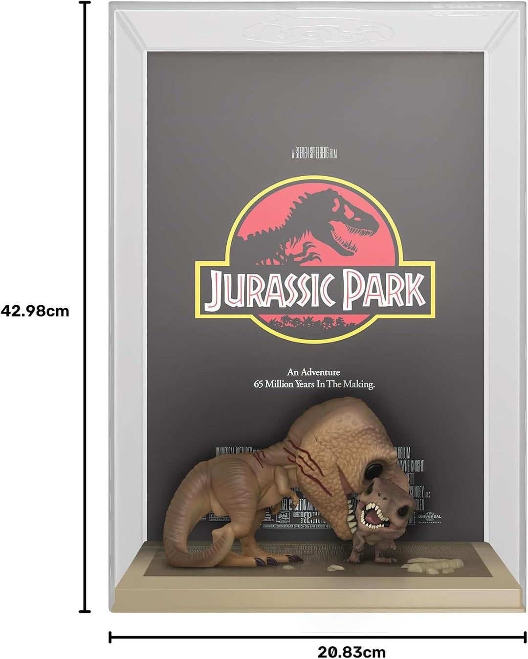 Funko Pop! Movie Poster: Jurassic Park - Tyrannosaurus - Vinyl-Sammelfigur - Geschenkidee - Offiziel