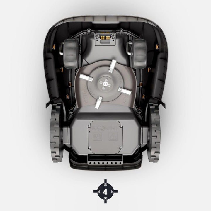 STIGA A750 AutonomerRasenmäher Roboter. Mähroboter ohne Begrenzungskabel (max. 900m²). App-Steuerung