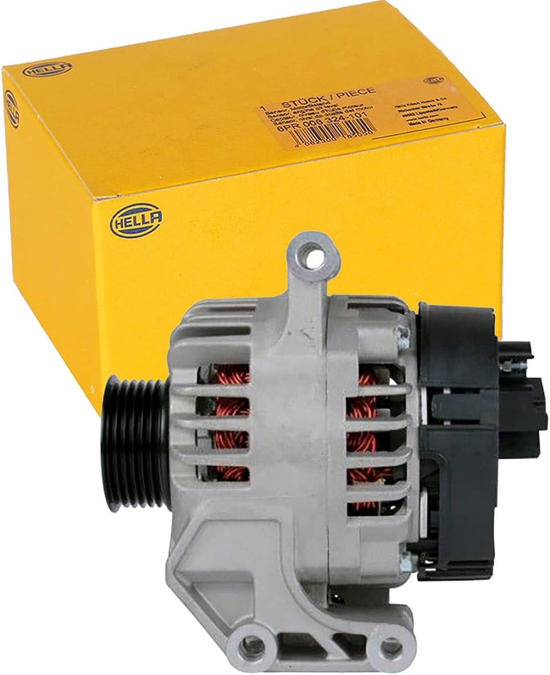 HELLA - Generator/Lichtmaschine - 14V - 75A - für u.a. Fiat Punto (188_) - 8EL 012 429-111