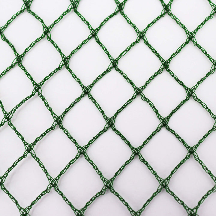 Aquagart® Teichnetz, 12m x 12m, dunkelgrün, engmaschig: Maschenweite 15mm x 15mm, Laubnetz, Teichabd