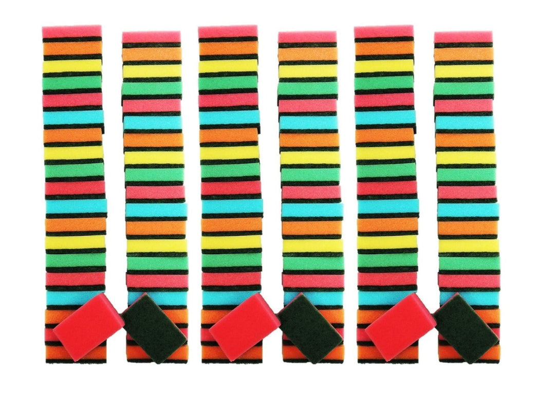 20-500 Stück Bunte Reinigungsschwämme/Putzschwämme/Topfschwämme (200), 200