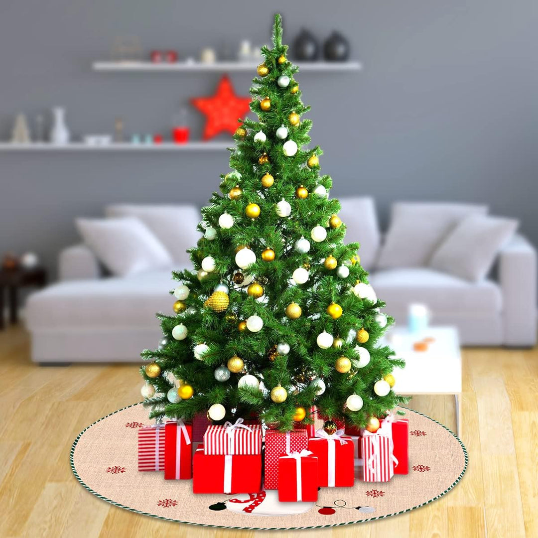 Weihnachtsbaum Röcke, Christbaumständer Teppich, Weihnachtsbaumdecke Rund, Christbaumdecke, Baumdeck