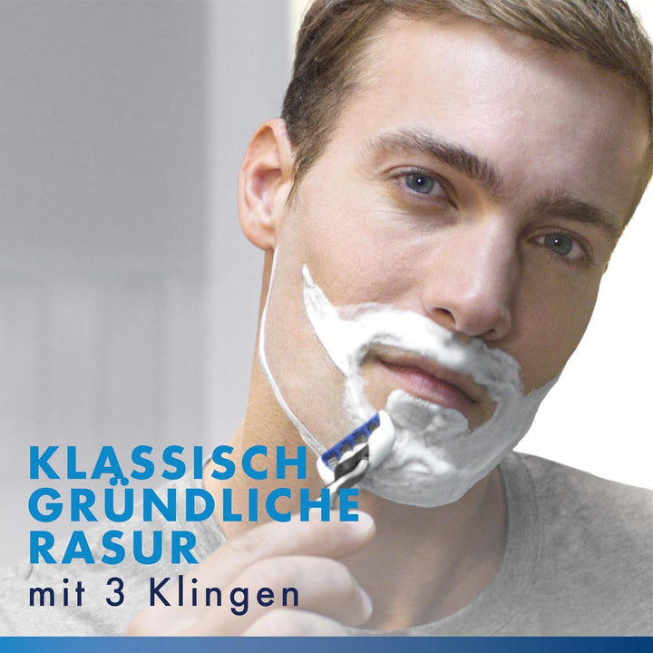 Gillette Mach3 Turbo Rasierklingen für Männer, 8 Original Gillette Ersatzklingen, Klingen für Herren