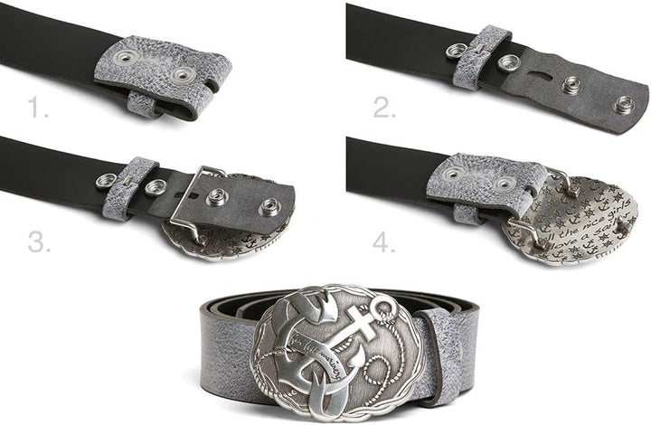 VaModa Gürtelschliesse Wechselschliesse Gürtelschnalle Buckle Modell &