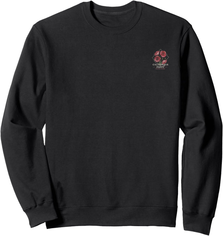California Poppy Front &amp; Back Sweatshirt