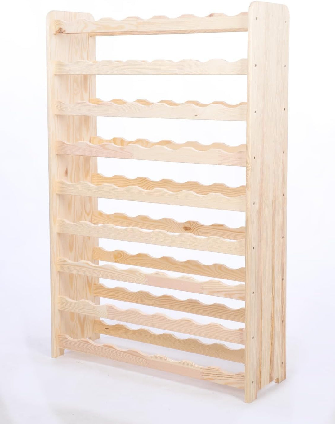 SMH LINE® Weinregal Flaschenregal Weinschrank Flaschenständer 30 Flaschen Stabil Kiefer Holz