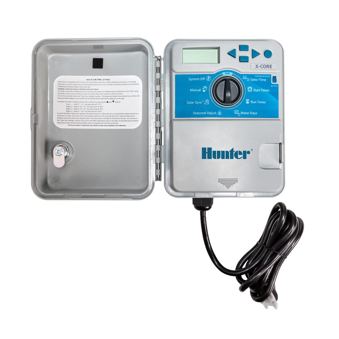 Hunter Beregnungscomputer, X-Core 401 4 Stationen (outdoor) X-Core 401 4/6/8 Stationen