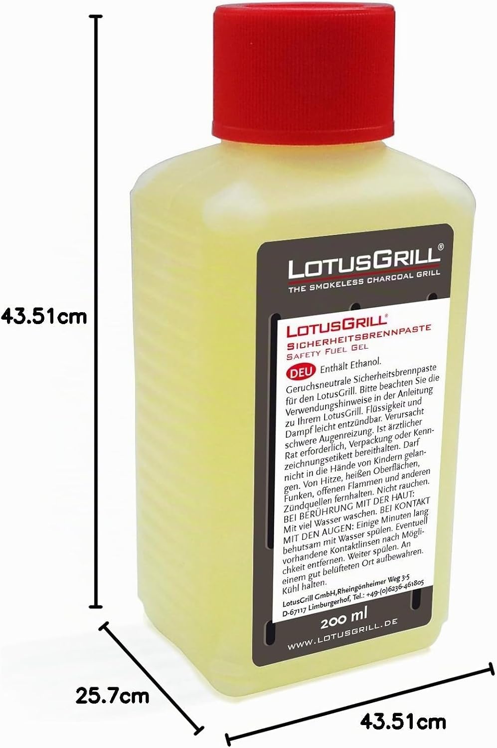 LotusGrill S Small Kompakt Starter-Set Tiefblau der raucharme Holzkohlegrill mit 2,5 kg Buchenholzko